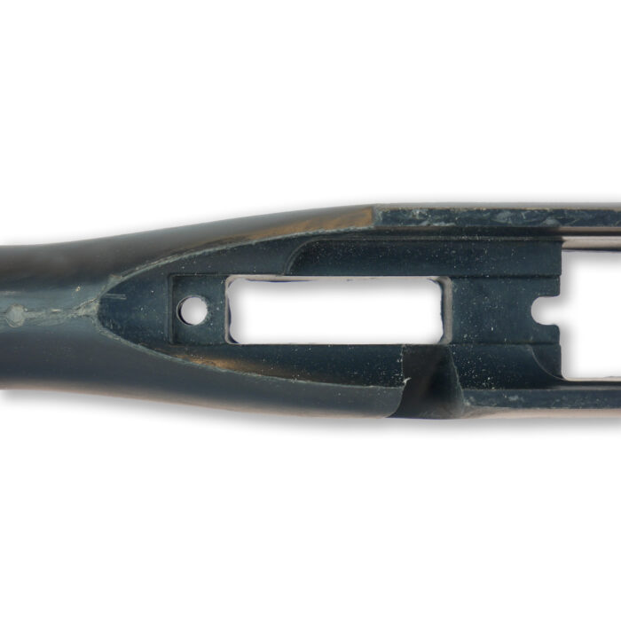 BansnBansner-Classic, composite stocks, top view, inlet detail, rear